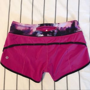 Lululemon speed shorts
